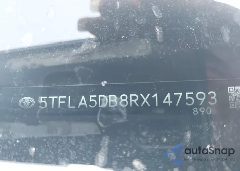 2024 Toyota Tundra Crewmax Sr/Crewmax Sr5 from USA, damaged, VIN 5TFLA5DB8RX147593